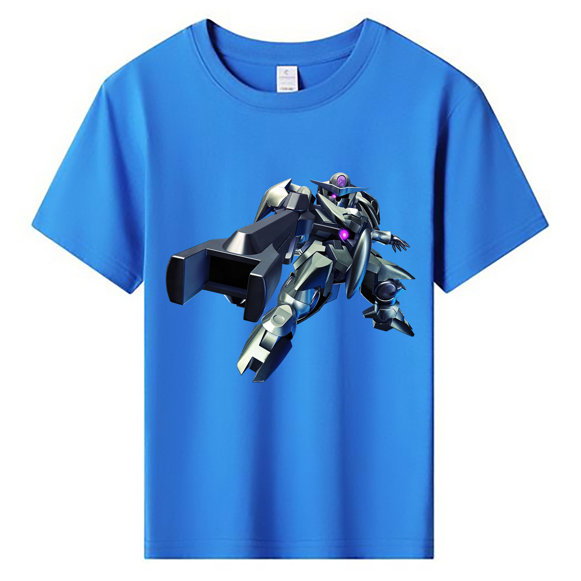 （画像用） 機動戦士ガンダム Mobile Suit Gundam 綿100％キッズTシャツ（フロントプリント）